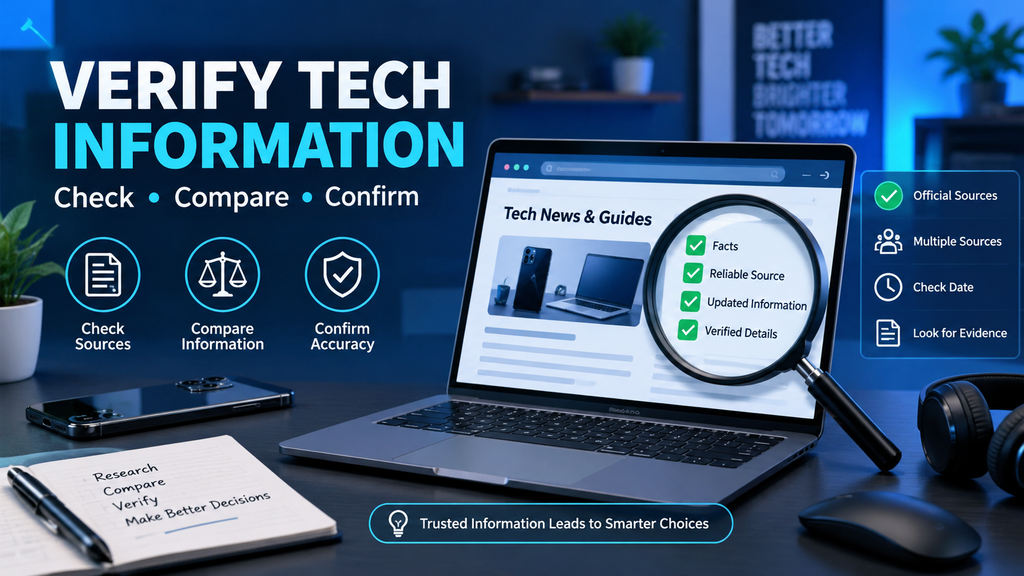 Should You Verify Information Found on GadgetFreeks.com?